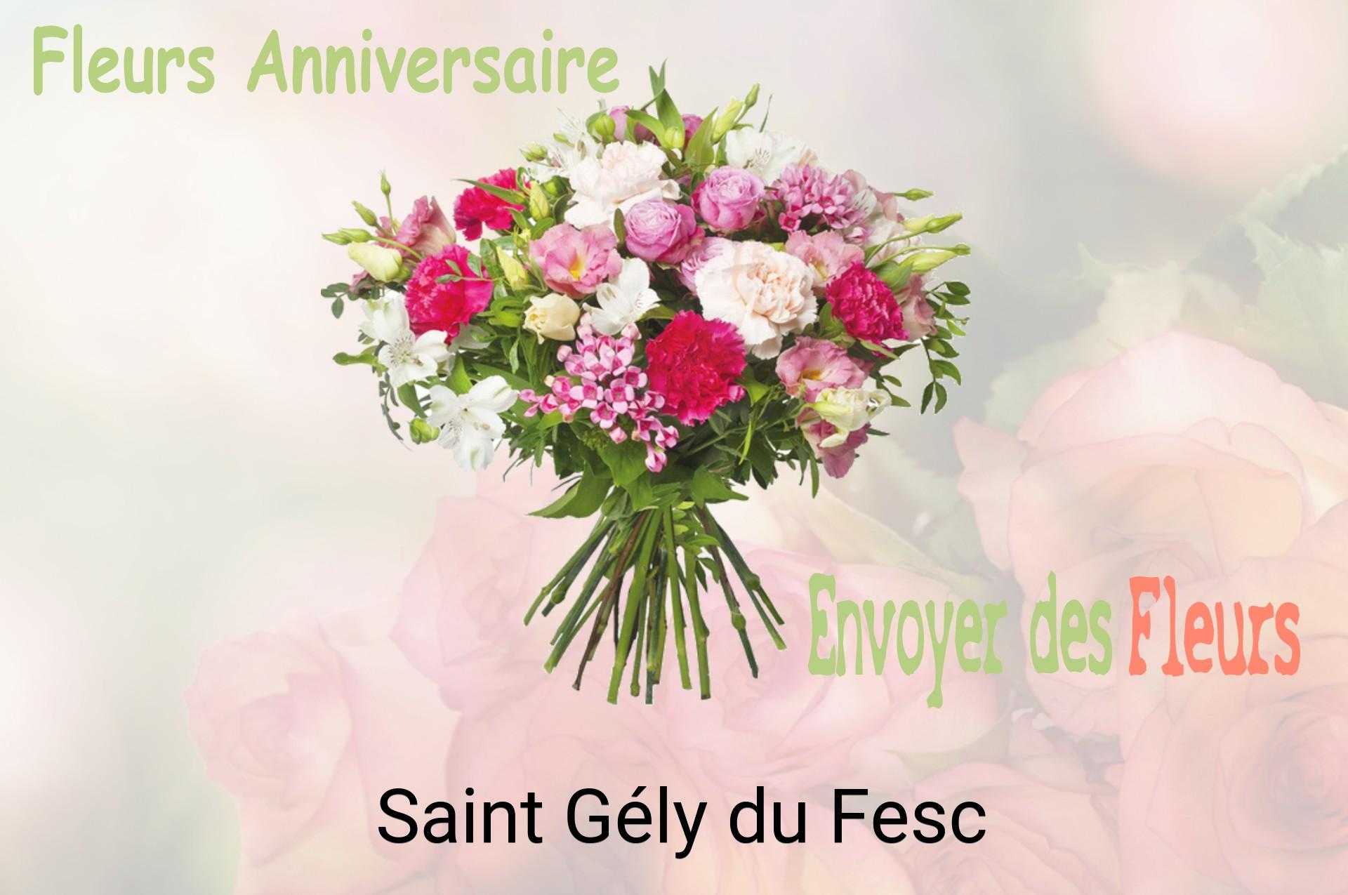 Bouquet de fleurs d’anniversaire livré à Saint-Gély-du-Fesc